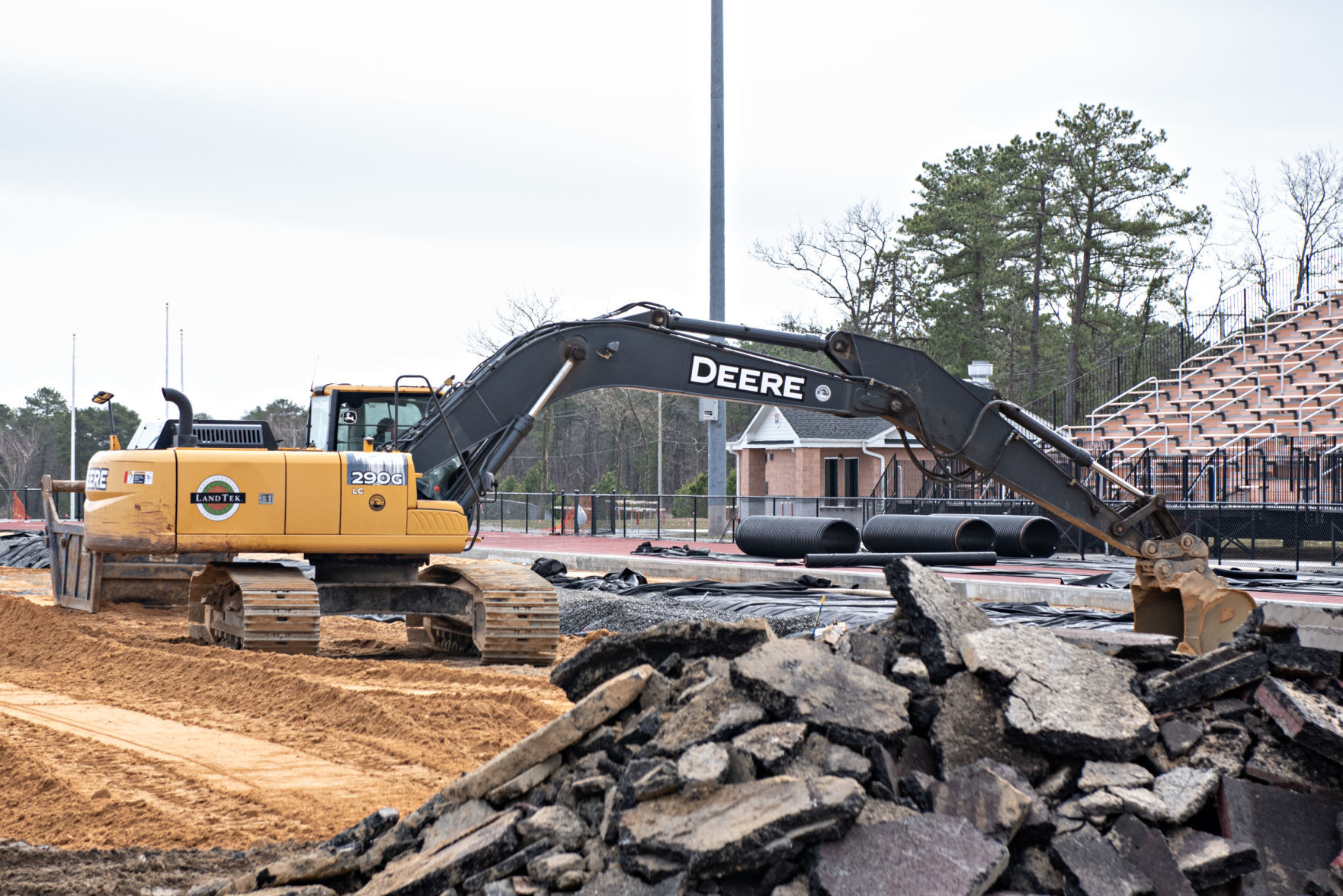 Barnegat High School turf